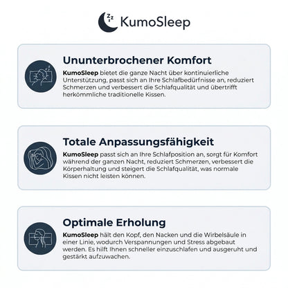 KumoSleep - The Pillow That Ends Neck Pain